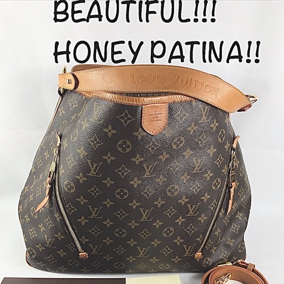 💎✨XXXL✨💎CROSSBODY LOUIS VUITTON HOBO delightful GM - Picture 2 of 15